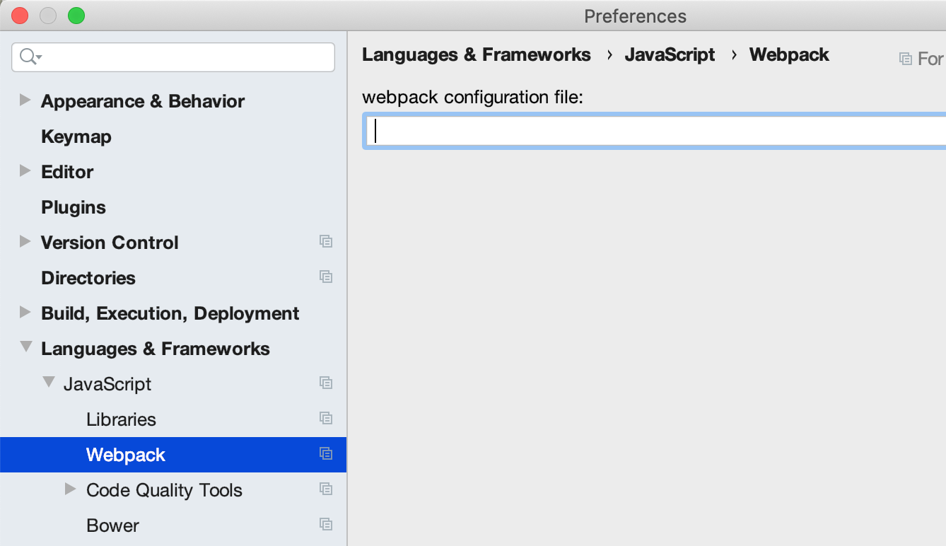 Autocompletion for webpack path aliases in PhpStorm when using Laravel Mix // Bauer
